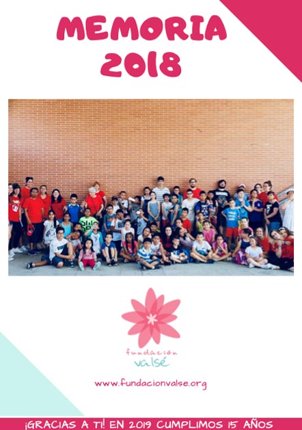fundación Valsé Transparencia Memoria 2018
